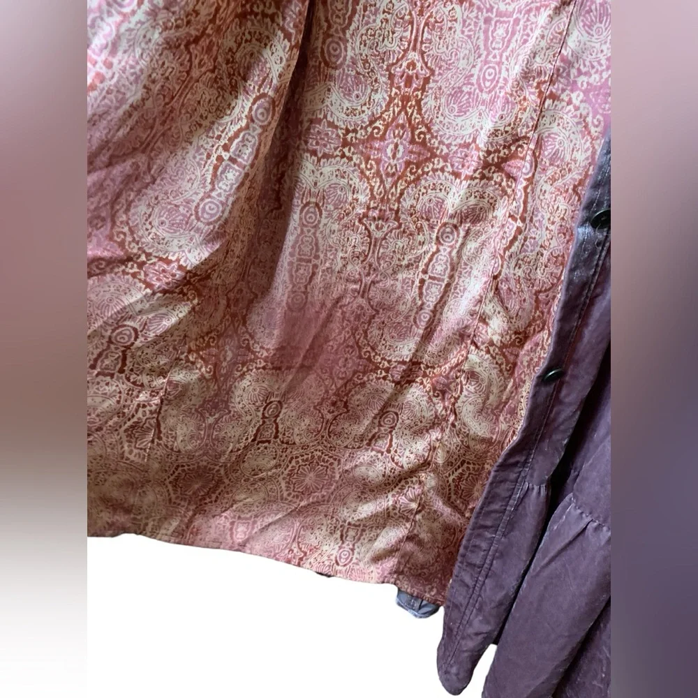 FREE PEOPLE BELLA DONNA DUSTER VELVET MAXI COAT SIZE XS